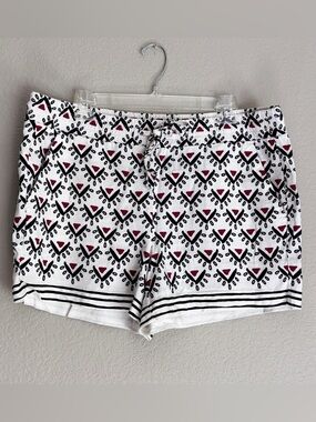 Loft women’s linen viscose shirts with elastic waistband and drawstring size L